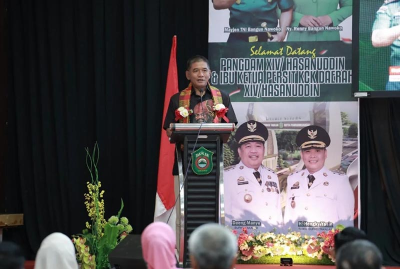 Kunjungan Kerja Pangdam XIV Hasanuddin Di Terima Langsung Bupati Dan Wabup Takalar